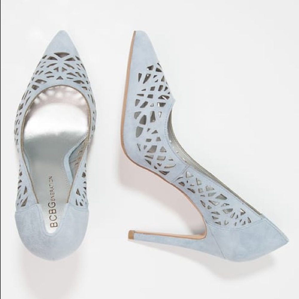 BCBG Harrah Suede Heels - Picture 3 of 8